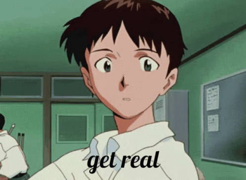 Shinji Ikari Get Real GIF - Shinji Ikari Get Real Shinji Get Real GIFs