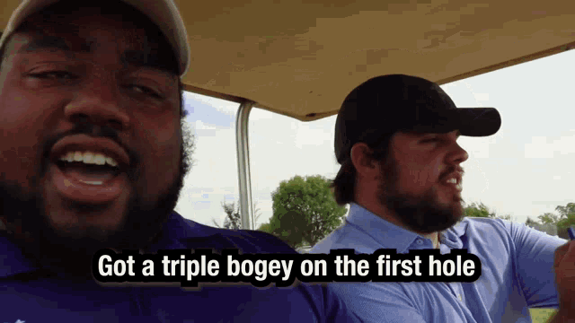 Chase L Jones Will Griswold GIF - Chase L Jones Will Griswold Triple Bogey GIFs