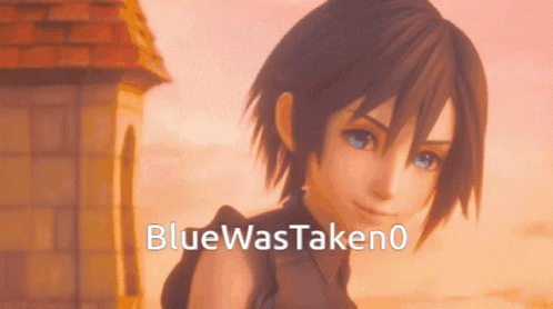 Blue Was Taken0 Kingdom Hearts GIF - Blue Was Taken0 Kingdom Hearts Xion Kingdom Hearts GIFs