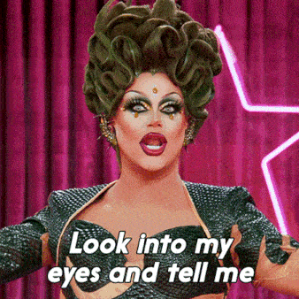 Look Into My Eyes And Tell Me That I'M Not Beautiful Shannel GIF