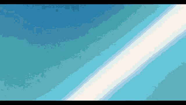 a blue background with a white diagonal line