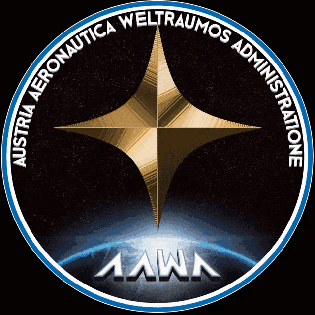 a logo for austria aeronautica weltraumos administración