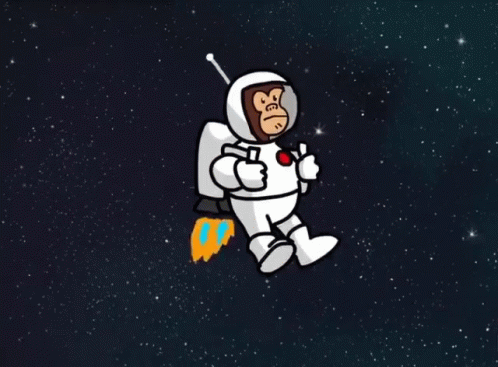 Astronauta Chango GIF - Astronauta Chango Mono GIFs
