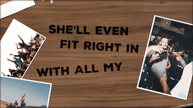 Shell Even Fit Right In With All My Wild Ass Friends Travis Denning GIF - Shell Even Fit Right In With All My Wild Ass Friends Travis Denning Abby Song GIFs