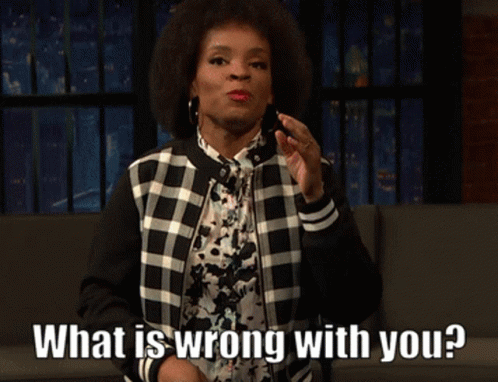 What Is Wrong With You Amber Ruffin GIF - What Is Wrong With You Amber Ruffin GIFs