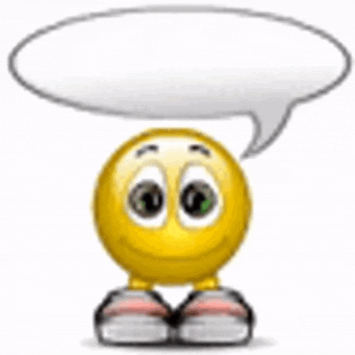 a cartoon smiley face with a speech bubble saying `` fucking stupid die in a fire '' .