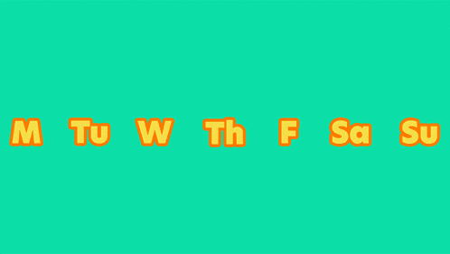 a green background with the words happy thursday in yellow