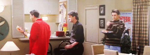 Boys Are Back GIF - Friends Squad Goals GIFs