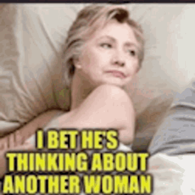 Hillary Clinton Thinking About Another Woman GIF - Hillary Clinton Thinking About Another Woman GIFs