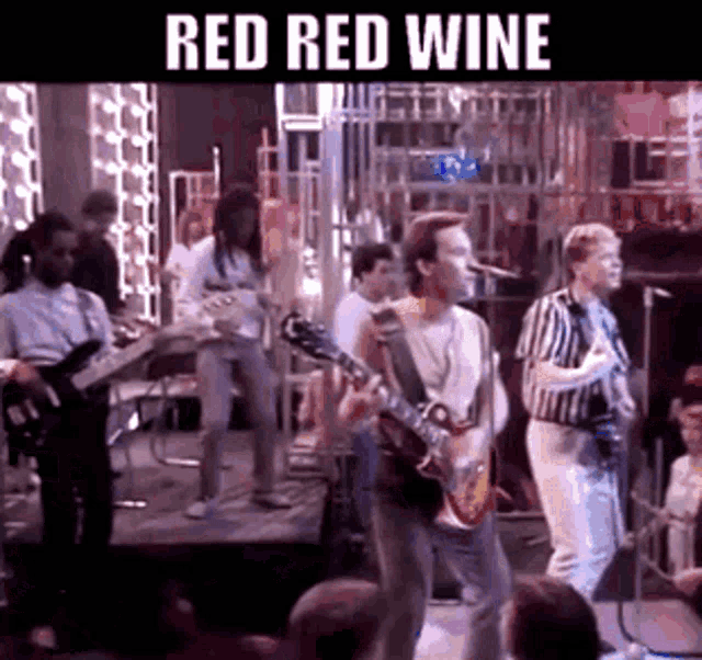 Red Red Wine Ub40 GIF - Red Red Wine Ub40 Goes To My Head GIFs