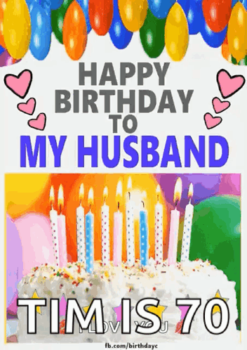Happy Birthday Husband GIF - Happy Birthday Husband I Love You GIFs