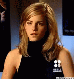 Emma Watson Nod GIF - Emma Watson Nod GIFs