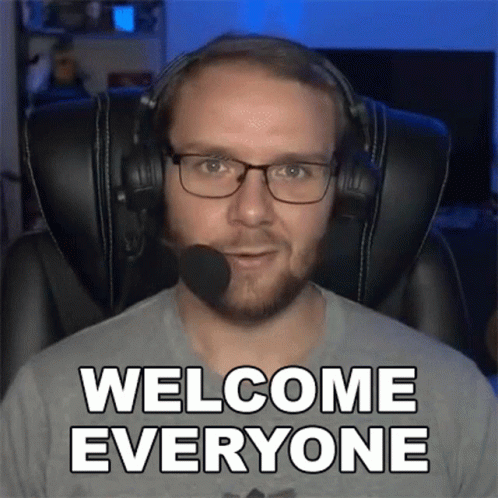 Welcome Everyone William Newberry GIF - Welcome Everyone William Newberry Smite GIFs