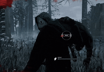 a screenshot of a video game shows a character with the word space visible
