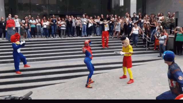 Zigi Marvel Superhero GIF - Zigi Marvel Superhero Dance GIFs