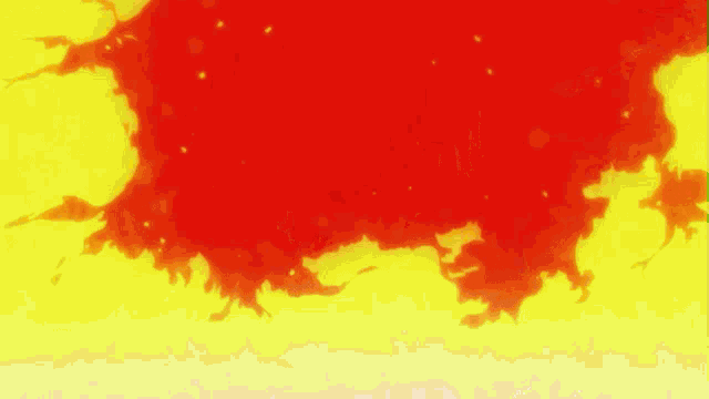 a silhouette of a person is surrounded by flames