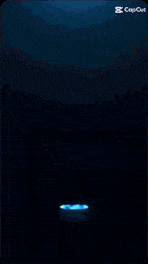a lightning bolt is being displayed on a screen with the caption capcut