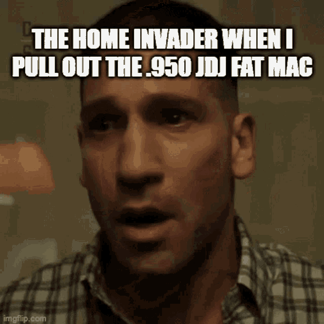 Fat Mac Home Invader GIF - Fat Mac Home Invader Gun GIFs