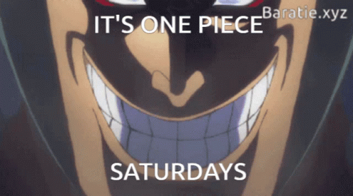 One Piece One Piece Saturday GIF