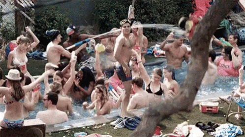 Pool Party GIF