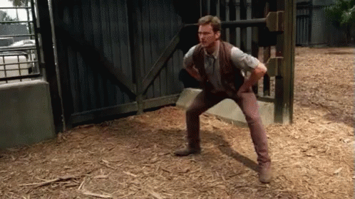 Jurassic World Chris Pratt GIF - Jurassic World Chris Pratt Hip Dance GIFs
