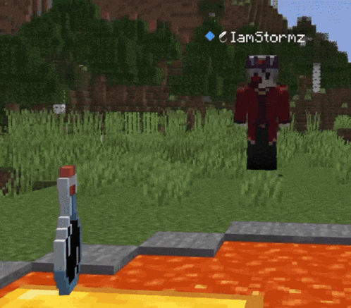 a screenshot of a video game with the name clamstormz