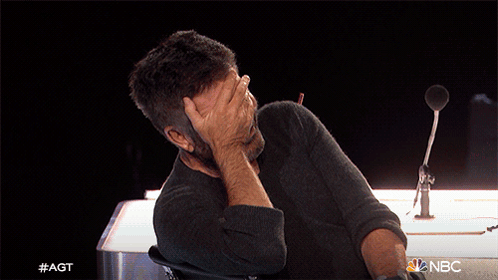 I Can'T Look At This Simon Cowell GIF - I Can'T Look At This Simon Cowell American'S Got Talent GIFs