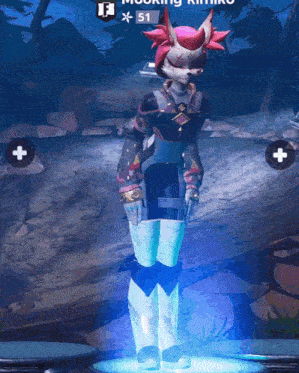 a character in a video game has the number 51 on the screen