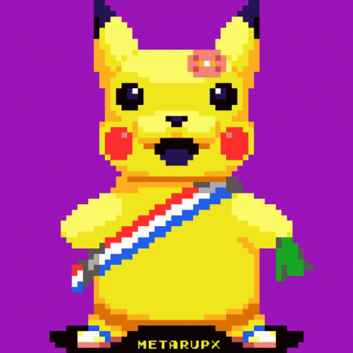 Tia Pikachu Con Todo Sino Pa Que GIF - Tia Pikachu Con Todo Sino Pa Que Baila Pikachu GIFs