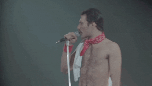 Freddie Mercury Queen GIF