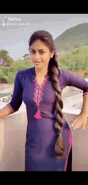 Long Hair Braid GIF - Long Hair Braid Tamil GIFs