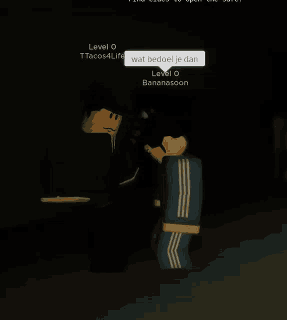 a cartoon character is kneeling down in the dark with the words wat bedoelen je dan written above him