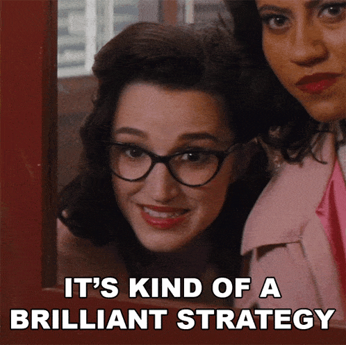 Its Kind Of A Brilliant Strategy Jane GIF - Its Kind Of A Brilliant Strategy Jane Grease Rise Of The Pink Ladies GIFs
