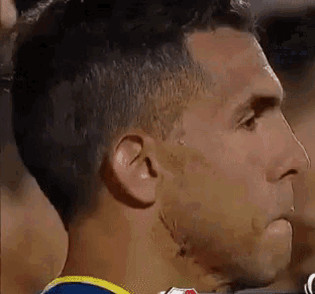Carlos Tevez Football GIF - Carlos Tevez Football Look GIFs