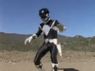 Power Rangers Dancing GIF - Power Rangers Dancing Black Ranger GIFs
