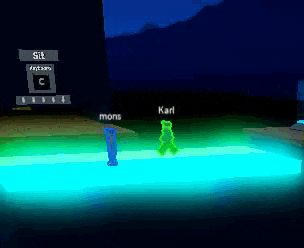 karl and mons are playing a game together