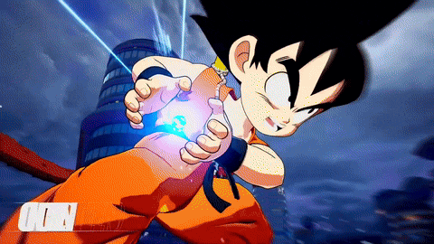 a cartoon of a boy with a blue light coming out of his hand with the word cnn below him