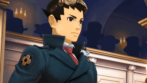 a man in a suit has a badge on his sleeve that says ' a ' on it