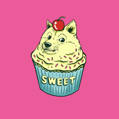 Sweet Dog GIF - Sweet Dog Cupcake GIFs