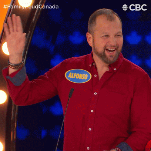Look At That Family Feud Canada GIF - Look At That Family Feud Canada Thats Whats Up GIFs