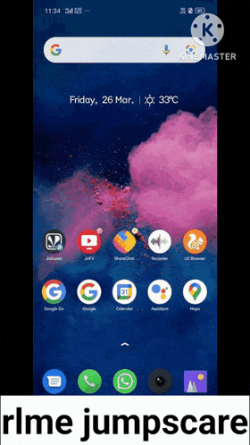 a screenshot of a phone screen shows the time as 11:34