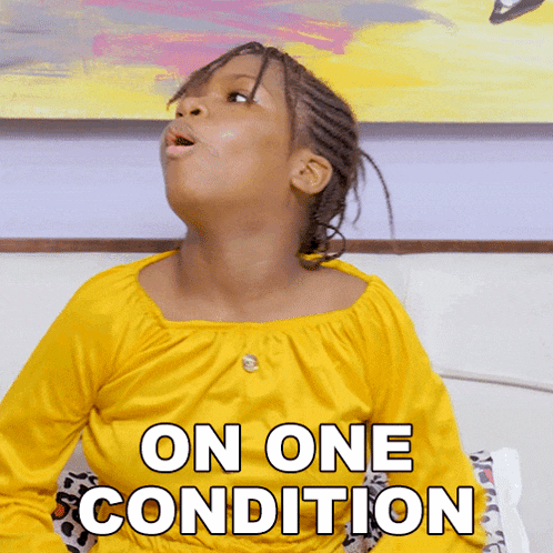 On One Condition Success GIF - On One Condition Success Markangelcomedy GIFs