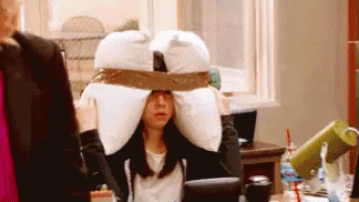 Pillows GIF - Hang Over Parks And Rec Loud GIFs