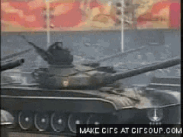 make gifs at gifsoup.com is displayed above a tank