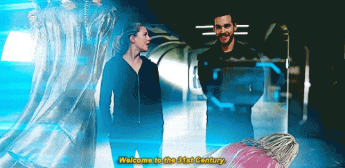 Supergirl Welcome To The31st Century GIF - Supergirl Welcome To The31st Century Valor GIFs