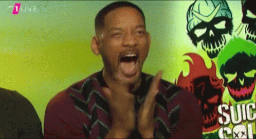 Will Smith Laughing Clapping GIF - Will Smith Laughing Clapping Excited GIFs