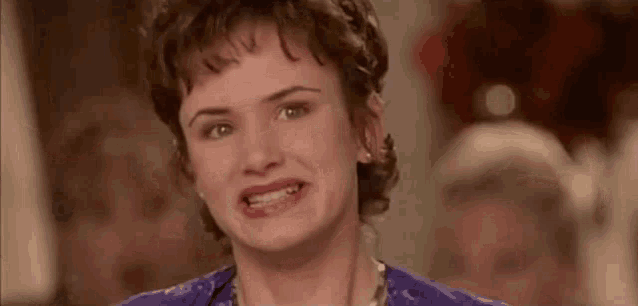 Juliette Lewis Embarrassed GIF - Juliette Lewis Embarrassed The Other Sister GIFs