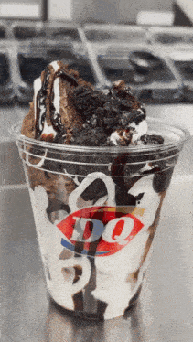 Dairy Queen Brownie And Oreo Cupfection GIF - Dairy Queen Brownie And Oreo Cupfection Ice Cream GIFs