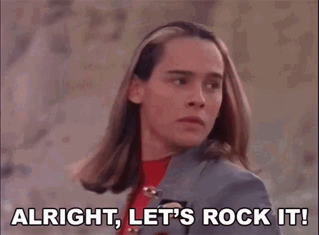 Alright Lets Rock It Andros GIF - Alright Lets Rock It Andros Power Rangers In Space GIFs