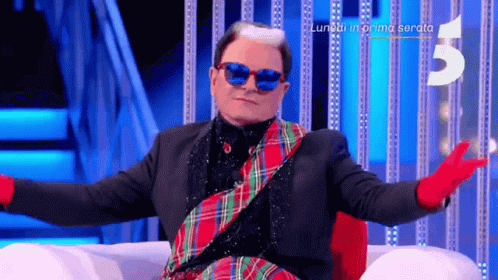 Cristiano Malgioglio Grande Fratello Vip GIF - Cristiano Malgioglio Grande Fratello Vip GIFs
